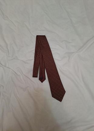 Брендовый галстук винтаж1 фото
