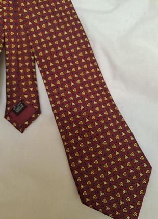 Брендовый галстук винтаж6 фото