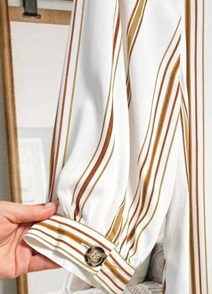 Сорочка натуральна віскоза в смужку next5 фото