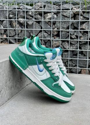 Жіночі кросівки nike dunk low disrupt 2 malachite 37-38-40