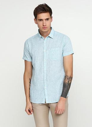 Сорочка від іспанського бренда springfield ( лляна колекція)