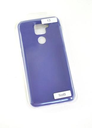 Чохол для телефону xiaomi redmi 9c silicone original full №13 violet (4you)