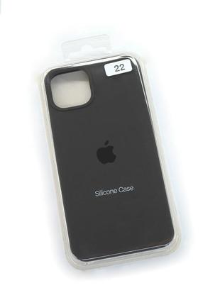 Чехол для телефона iphone 15 silicone case original full №22 cocoa (4you)