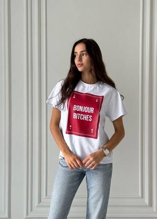 • трендовая, крутая и очень качественная футболка из хлопка