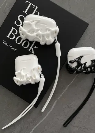 (42) mifuny skeleton airpods case decoration openwork кейс для наушников
