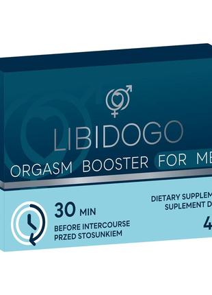 Дієтична добавка для підвищення лібідо в чоловіків libidogo, 4 капсули