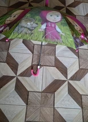 Дитяча парасолька з машею2 фото