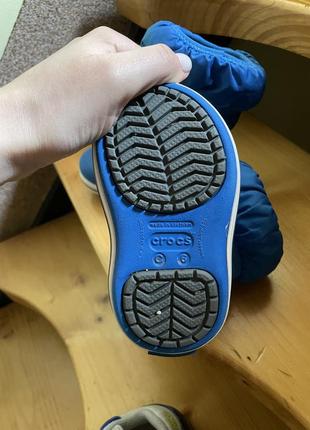 Дитячі чобітки crocs c63 фото