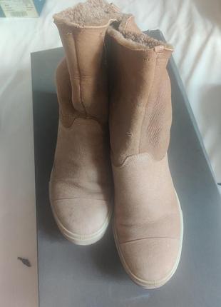 Зимние ботинки "ecco"