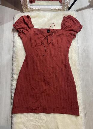 Котоновое платье