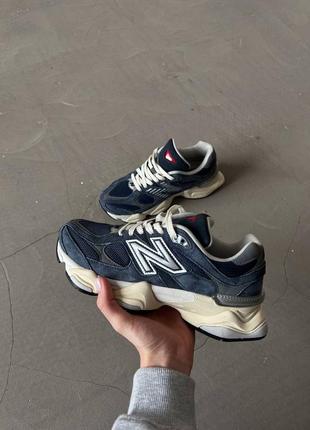 Женские кроссовки new balance 9060 blue