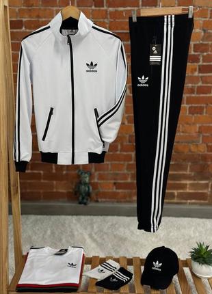 Костюм adidas: кофта-штани 2 пари шкарпетки у подарунок!1 фото