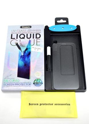 Защитное стекло для iphone 12mini (5.4) xmart uv 4you