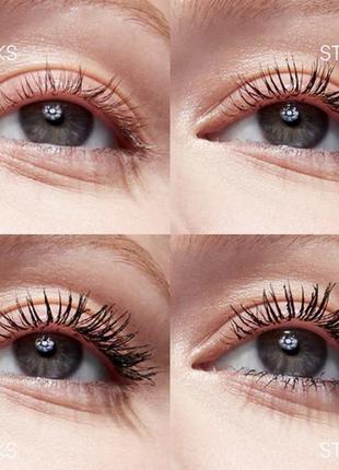 Mac stack mega mascara brush туш для вій, максимальна довжина та неймовірний обʼєм