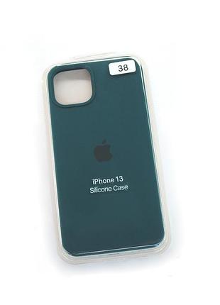 Чехол для телефона iphone 13 silicone case original full №38 blue cobalt (4you)