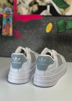 Adidas dass ler white grey, кросівки жіночі адідас, кроссовки адидас женские5 фото
