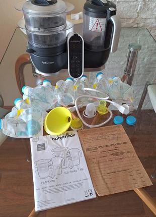 Блендер-пароварка babymoov nutribaby