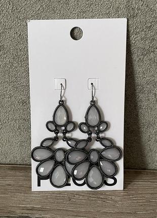 Сережки pieces. якісна біжутерія