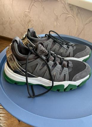 Кросівки calvin klein jeans chunky sneakers snap