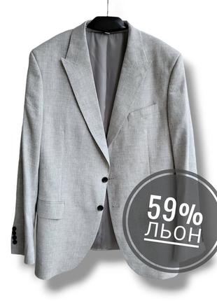 Новый пиджак из смесового льна marks&spencer.
