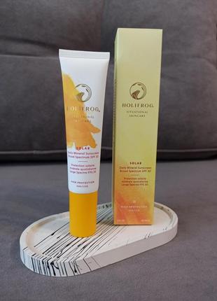 Щоденний мінеральний сонцезахисний крем holifrog solar daily mineral sunscreen spf 30 60ml