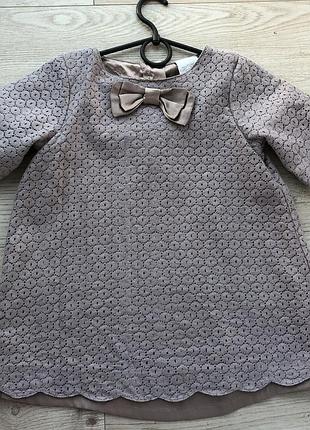 Милая блуза-туничка 2-4 рочки 5