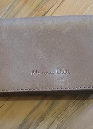 Маленький оригинальный кошелек massimo dutti