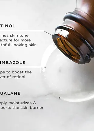 Антивікова сироватка для обличчя з ретинолом the ordinary niacinamide 10tr serum 15ml7 фото