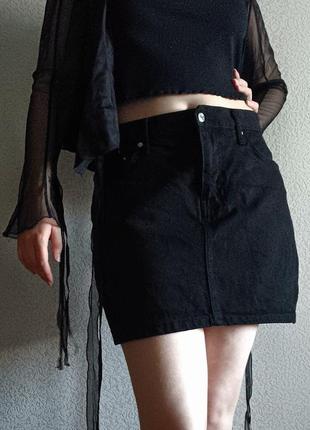 Джинсова міні