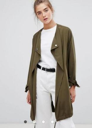 Свободный кардиган/ ветровкукольору хаки от new look 💚💚