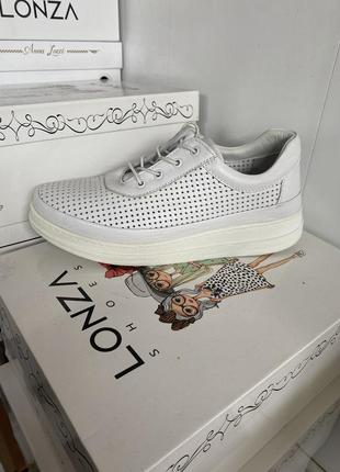 Мокасин на платформі перфорація lonza