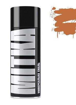Емаль універсальна бронза аерозоль 400мл mitka