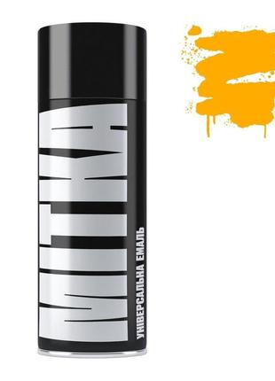 Емаль 1028 жовта диня універсальна аерозоль 400мл mitka