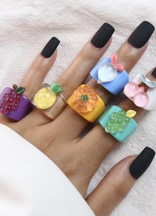 Отличные летние кольца фрукты и овощи 17,3