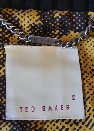 Оригинальная кожанная куртка ted baker