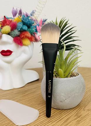 Lancome пензлик для тонального крему пензлик для тонального крему #2 мініатюра 12 см