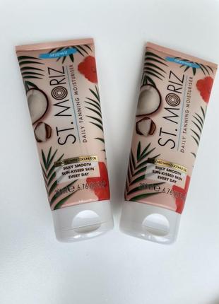Увлажняющий лосьон для загара st.moriz pro coconut