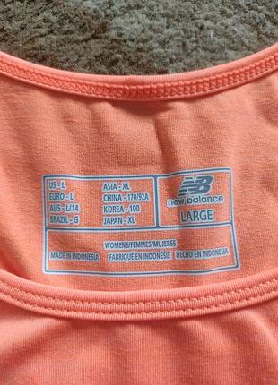 Майка спортивная new balance 4