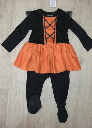 Чодовічок карнавальний костюм гарбуз на 12-18м