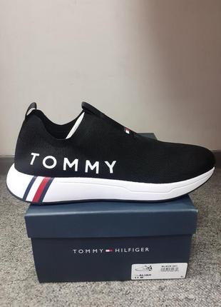 Tommy hilfiger кроссовки, оригинал, большой размер женской обуви, 41 42, 28 см 27 см