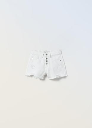 Джинсові шорти шортики zara, джинсовые шорты зара