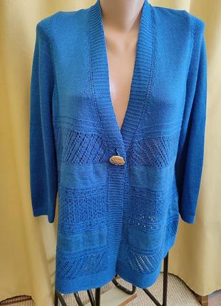 9. ажурный кардиган