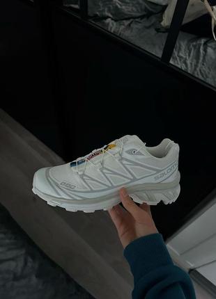 Кроссовки salomon xt-6 avd white