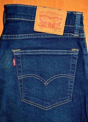 Джинси levis 751 original w33l30 сток y15-q6-1