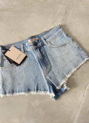Джинсові шорти twinset шорти armani оригінал