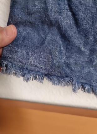Женская джинсовая рубашка4 фото