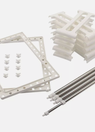 Багатофункціональний органайзер для зберігання під мийкою на кухню стелаж під техніку...