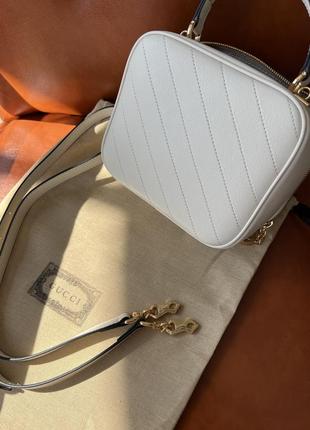 👜 gucci blondie leather shoulder bag7 фото