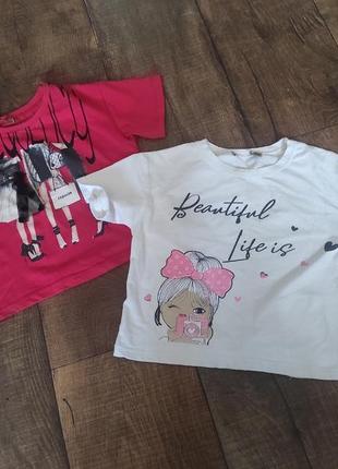 Футболки для дівчинки 7р