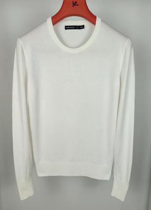Karen miller безупречный белый свитерик, который должен быть в гардеробе каждой девушки1 фото
